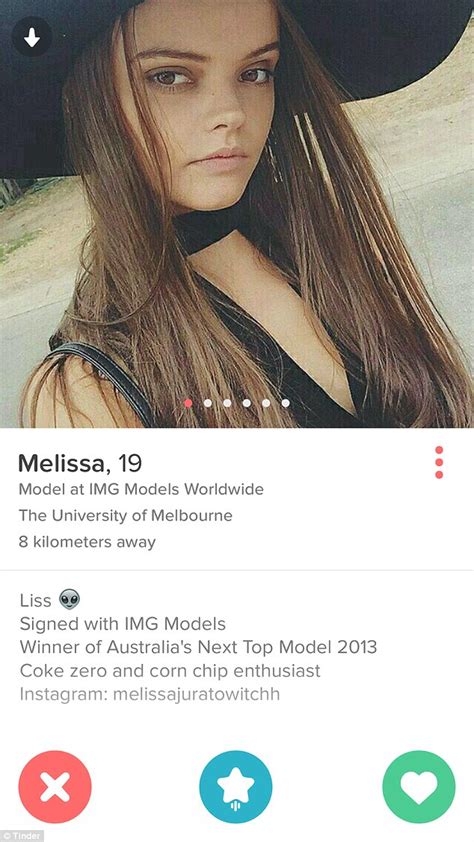 Australias Next Top Model Winner Melissa Juratowitch Joins Tinder