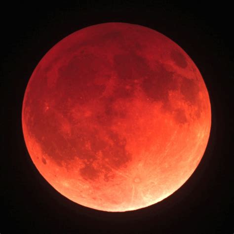 El último día del mes seremos testigos de una "súper luna de sangre ...