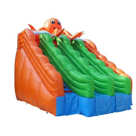 Amusement Equipment Inflatable Octopus Slide/Inflatable Pool Slide For ...