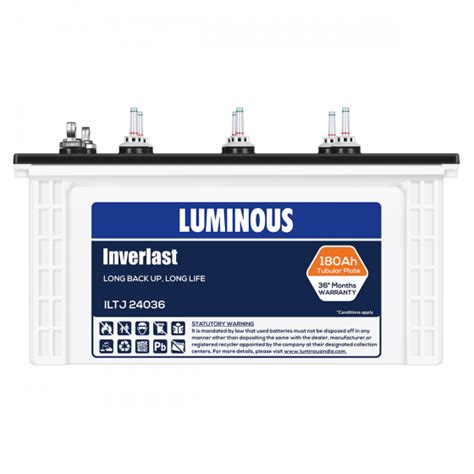 Luminous Inverlast Ilst Ah Tubular Battery Inverter Home