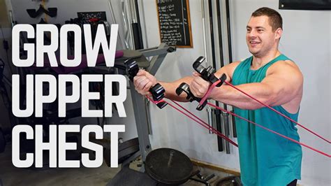 Build Your Upper Chest With Bands Top 3 Upper Chest Exercises Youtube