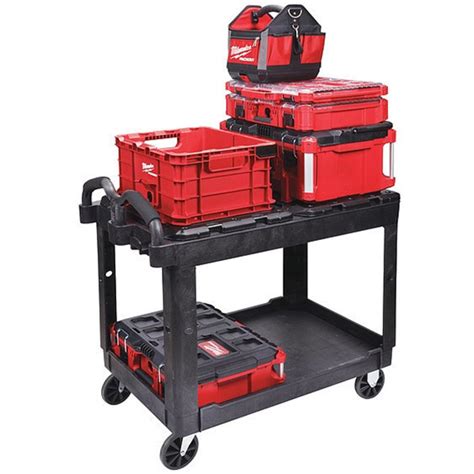 Check Out This Milwaukee Tool Packout Utility Cart!