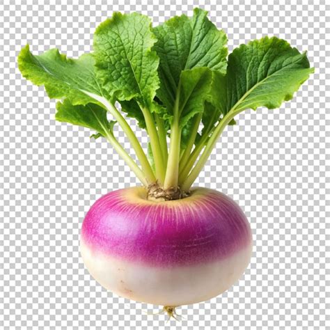 Premium Psd Turnip Isolated On Transparent Background