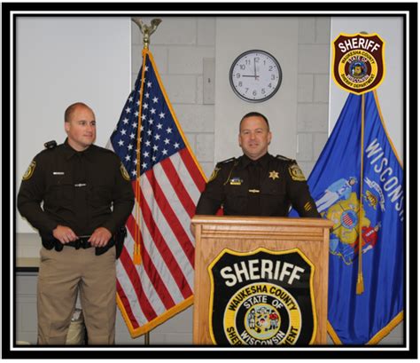 Waukesha County Sheriff on Twitter: "Congratulations Deputy Ledvina and welcome to the Waukesha ...