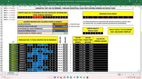 Jogo Do Bicho Planilha Para Ganhar Na Centena Mebuscar Brasil