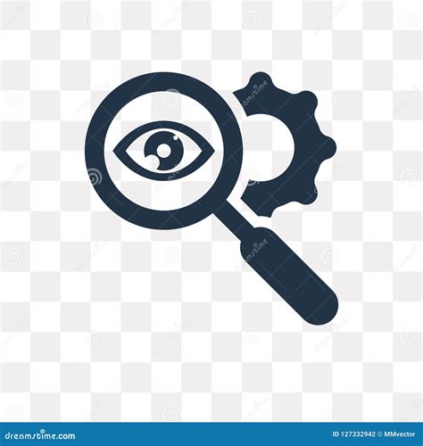 Research Vector Icon Isolated On Transparent Background Research