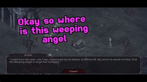 Find The Weeping Angel Full Quest Guide Vampire S Fall Origin Rpg