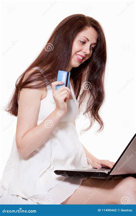 Attractive Twenties Russian Brunette Woman Stock Photo Image Of Russian Girl 11490442