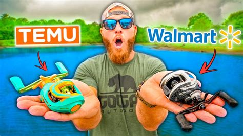 Temu Vs Walmart Budget Fishing Reel Challenge Insane Topwater Youtube