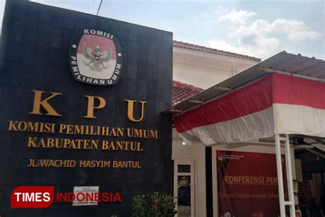 KPU Bantul Paparkan Cara Pindah Memilih Pada Pemilu 2024 TIMES Indonesia