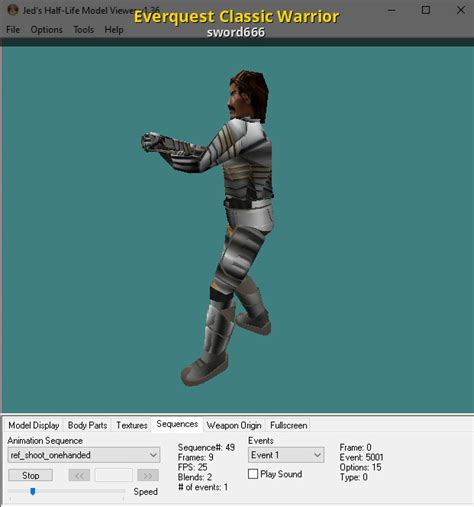 Everquest Classic Warrior 3d Models