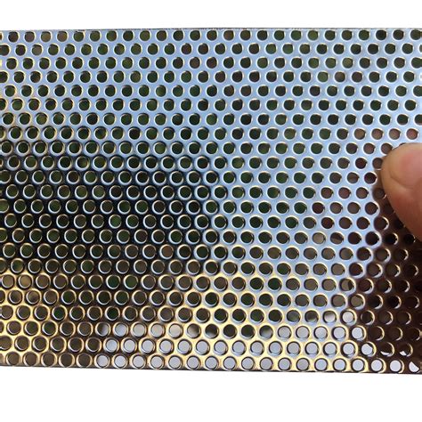 1mm Stainless Steel Perforated Sheet 42 OFF