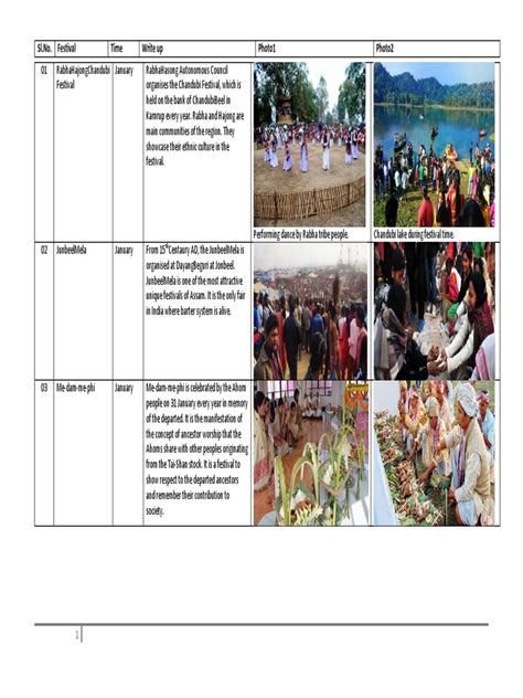 Festivals of Assam | PDF