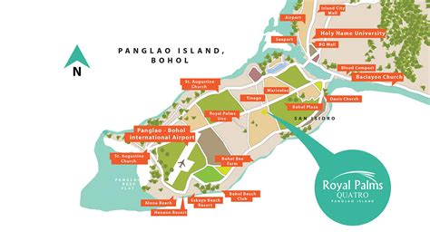 Royal Palms Quatro Panglao Island royal-palms-quatro-vicinity-map ...