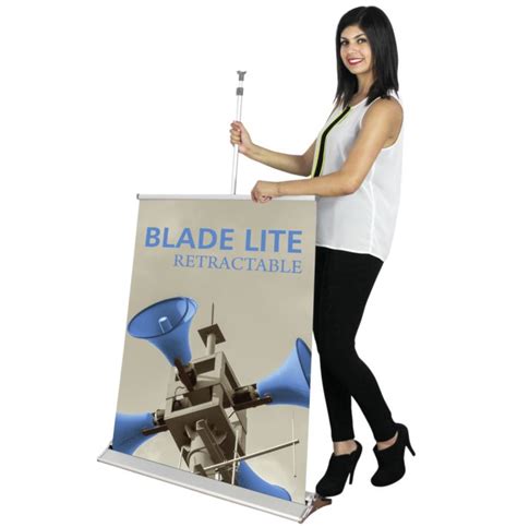 Blade Lite 1000 Retractable Banner Stand Hardware Retractable Pull Up