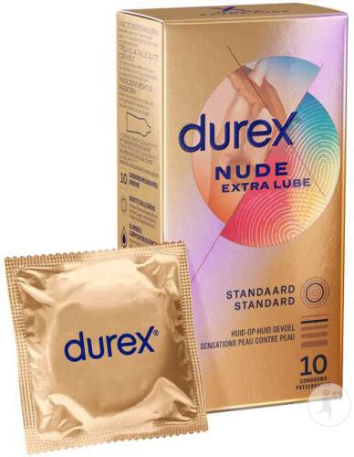 Durex Nude XL Préservatifs Homme Ultra Fins Et Extra Larges mm