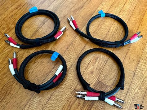 Blue Jeans LC 1 RCA Interconnect Cables Four Pairs Included For Sale