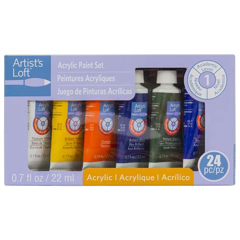 24 Set Acrylic Paint Set By Artists Loft®