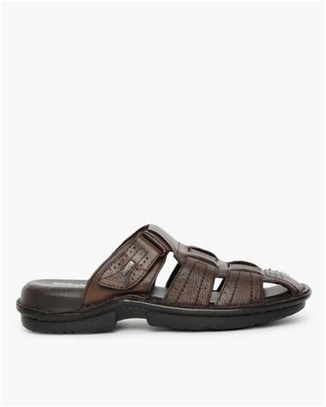 Buy Leather Slip-On Sandals Online at Best Prices in India - JioMart.