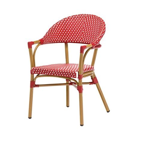 Fauteuil Bistrot En Rotin Pour Ext Rieur Fauteuil De Jardin En R Sine