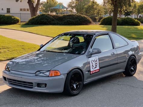 1995 Honda Civic Coupe Black