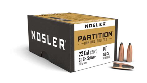 Nosler Cal Gr Partition Ct Arm Or Ally