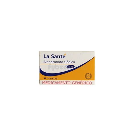 Alendronato Sódico 70 Mg Blíster Unidad Fybeca