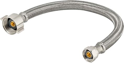 Eastman 48739 Flexible Toilet Connector Stainless Steel Braided Hose