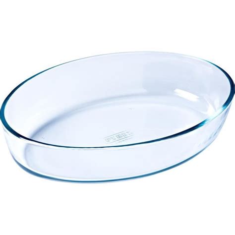 PYREX ESSENTIALS Plat à four ovale en verre 35 24 cm Cdiscount Maison