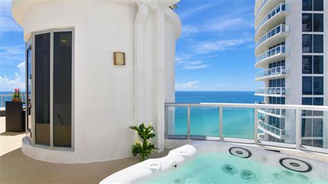 Two-Story Oceanfront Penthouse | Hotel Rooms in Miami, FL | Marenas Resort