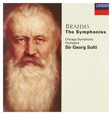 Brahms Les Symphonies Johannes Brahms Georg Solti Chicago