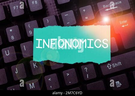 L Gende Conceptuelle Infonomics Image Visuelle Business Idea Utilis E