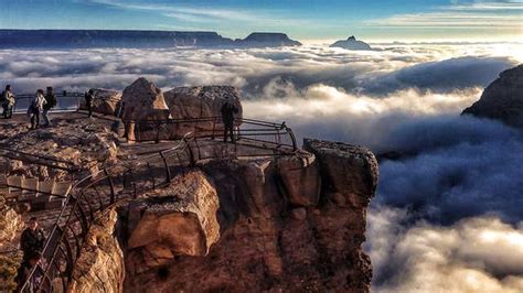 Rare Weather Event Fills Grand Canyon With Fog | Weather.com