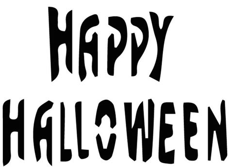 Happy Halloween Pumpkin Carving Patterns Free