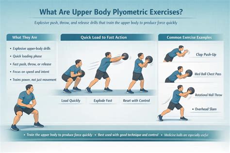upper body plyometric exercises  build explosive strength