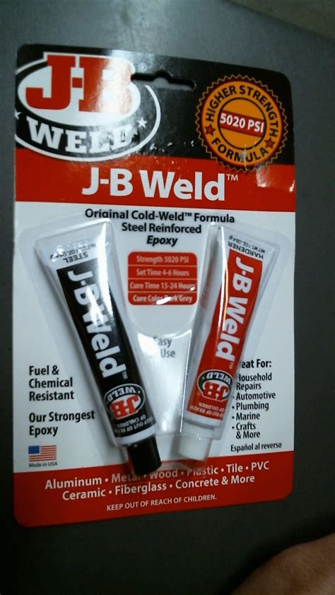 Buy J B Weld S Oz Tubes Epoxy Adhesive Cold Welding Compound