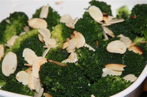 Broccoli And Almond With Lemon Butter Recipe