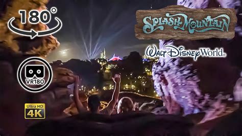 Vr K Splash Mountain On Ride Low Light Ultra Hd Pov Magic Kingdom