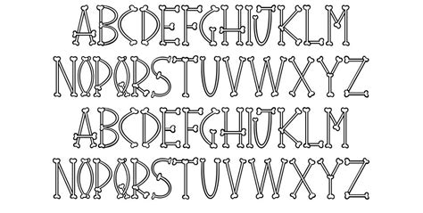 Bone Sticks Font By Dcoxy Greg Medina Fontriver