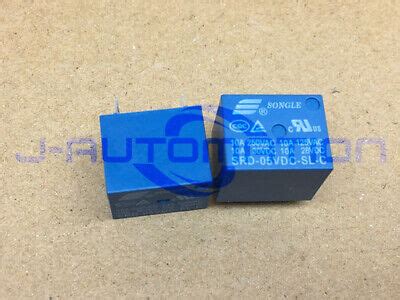 10PCS SRD 05VDC SL C 5V DC SONGLE Power Relay SRD 05VDC SL C PCB Type