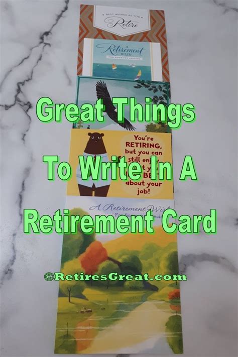 How To Write An Amazing Retirement Card In Three Easy Steps In