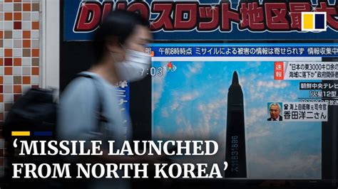 North Korea Launched Three More Missiles On November 3 2022