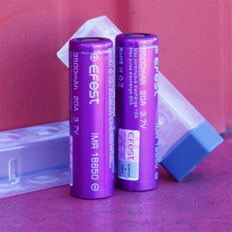 Accu Efest Imr Mah Batterie Efest Imr Efest Purple