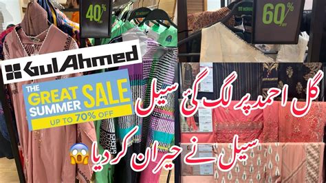 Gul Ahmed 70 Off Summer Sale 2022 Unstitched Pret 1pc 2pc 3pc