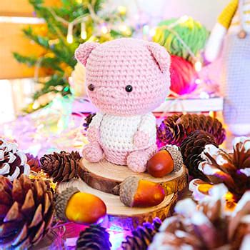 Paso a Paso Pequeña Cerdito PDF Amigurumi Patrón Gratis Lovelycraft