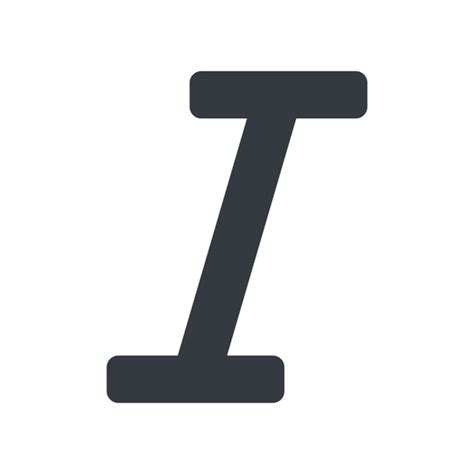 Italic Solid Icon By Friconix Fi Xnsuxl Italic Solid Normalsolid