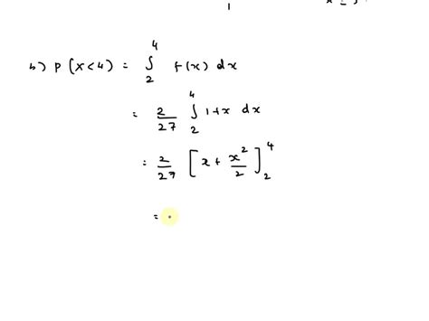 Solved A Continuous Random Variable X That Can Assume Only Values