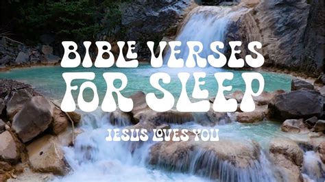 Peaceful Bible Verses To Fall Asleep In God S Peace Youtube