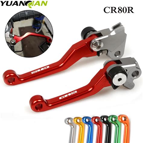 Cnc For Honda Cr R Cr R Motorcycle Brake Clutch Levers Red Dirt Bike