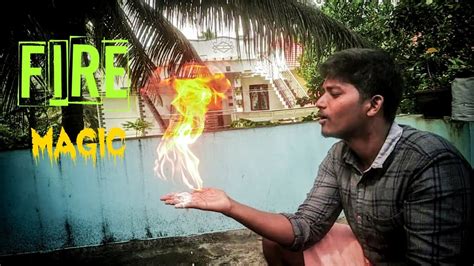 Fire Magic Trick Revealed How To Make Fire Using Hands Vichus Vlogzzz Youtube